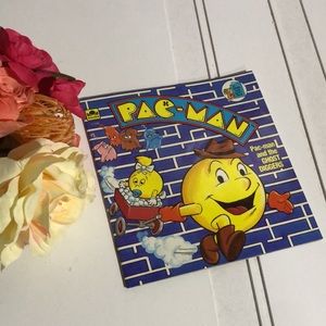 PAC MAN STORYBOOK PAC Man and the ghost digger 1980s Pac-Man book Pac-Man VTG